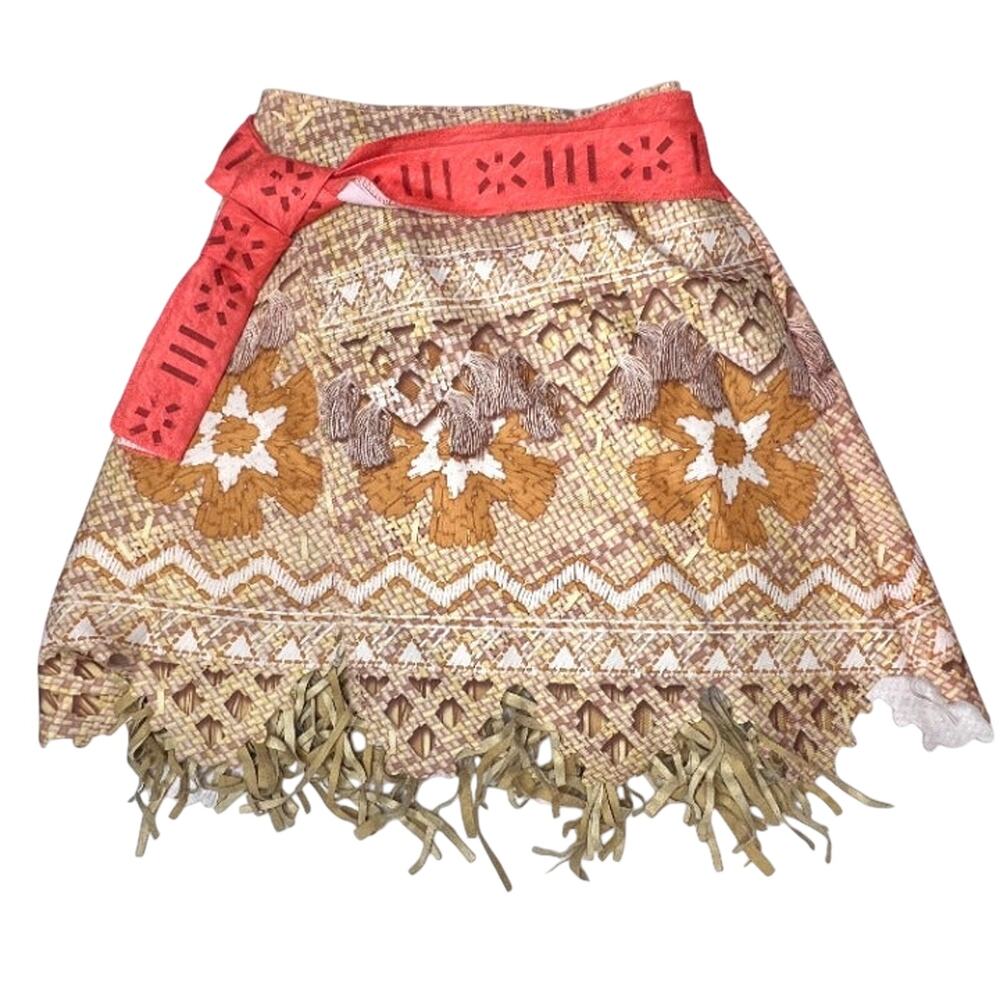 Disney Moana Costume Skirt 4-6X